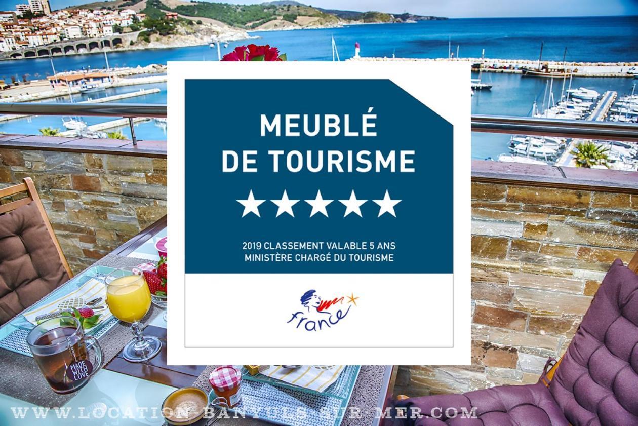 Appartement Location 5 étoiles de Thierry Bourgait à Banyuls-sur-Mer Extérieur photo