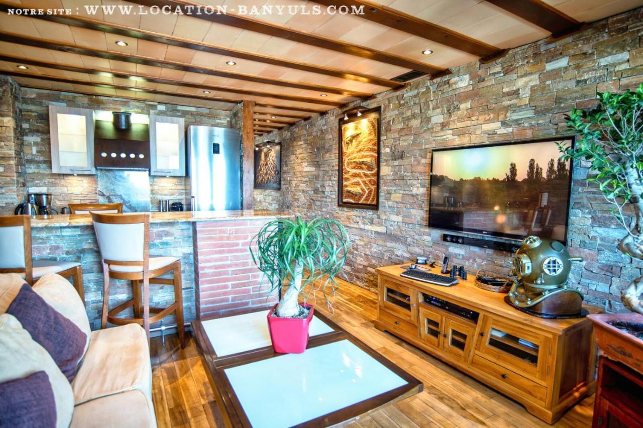 Appartement Location 5 étoiles de Thierry Bourgait à Banyuls-sur-Mer Extérieur photo